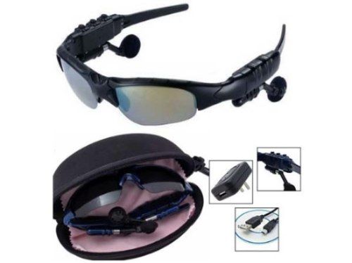 oculos de sol com fone de ouvido MP3,USB,