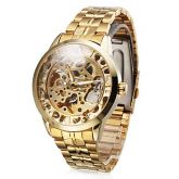 Relógio de Homem Casual Analógico - Dourado